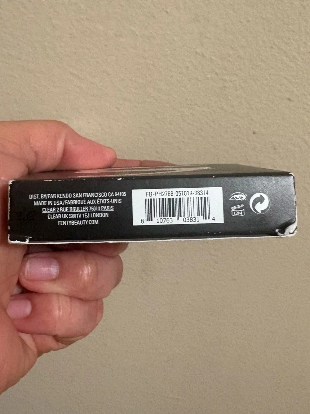 Fenty Beauty Snap Shadows Eyeshadow Palette —5 PEACH 🍑 Brand New Never Used.